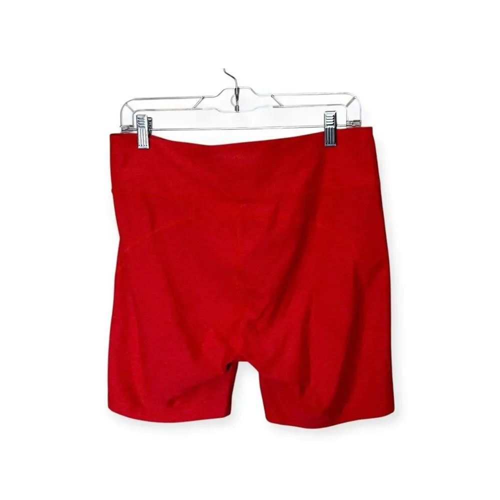 Outdoor Voices Pink Coral Pull-On Athletic Performance Biker Shorts Size XL